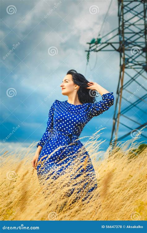 Art Portrait Of A Beautiful Brunette Stock Photo Image Of Attractive Cryptic