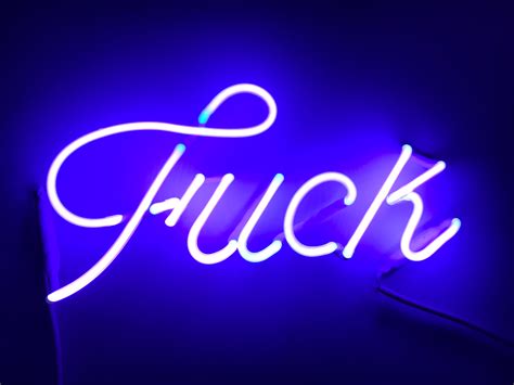 FUCK OFF SERIES NEON LIGHT SCULPTURES Indira Cesarine