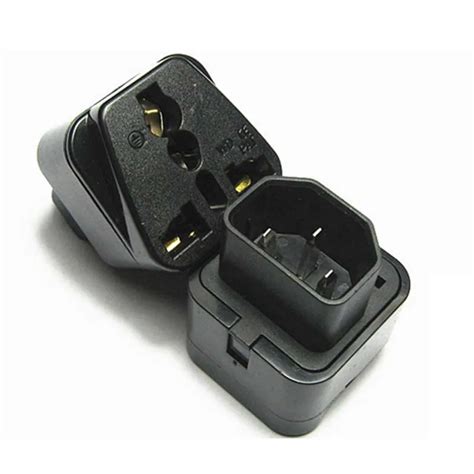 IEC 320 C14 Male To C13 Female AU US UK EU Power Adapter UPS Adapter