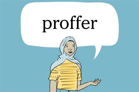 Word of the Day: proffer - The New York Times