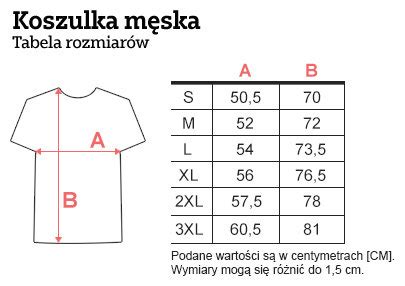 ZAGŁOBA SIENKIEWICZ koszulka męska czarna Nadwyraz Moda