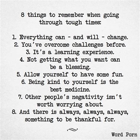 8 Things To Remember