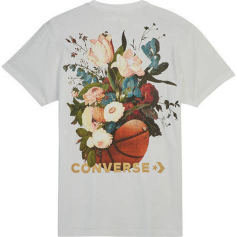 Футболка Converse Floral Basketball Relaxed Tee 10008393-102 купить за ...