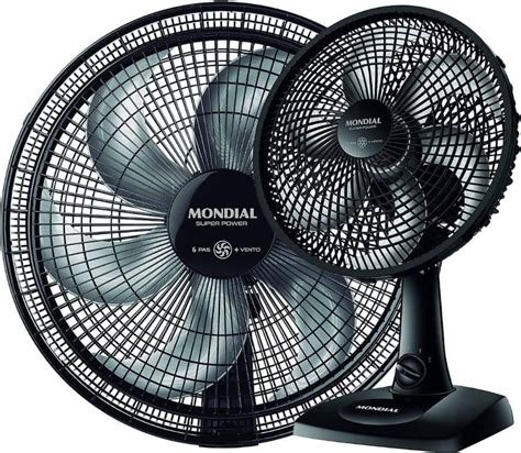 Ventilador Mondial É Bom - VENTILADOR MONDIAL 30CM VSP30B 220v PRETO | MadeiraMadeira