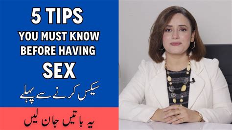 5 TIPS YOU MUST KNOW BEFORE HAVING SEX Sex Karne Se Pehle Things To Know Before Intercourse