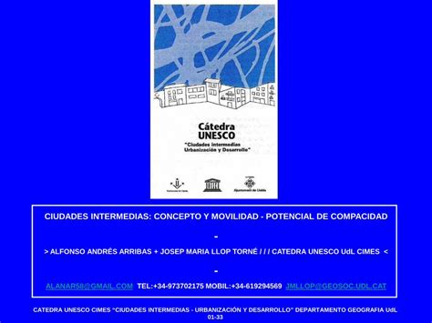 PDF CIUDADES INTERMEDIAS CONCEPTO Y MOVILIDAD POTENCIAL DE