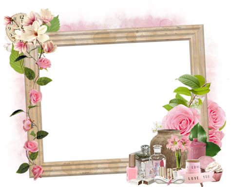 Cadre Fleuri Png Transparent Bloom Cluster Frame Png