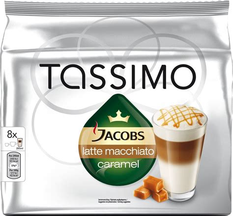 Кофе Tassimo Jacobs Latte Macchiato Карамель, 8 шт — купить в интернет ...