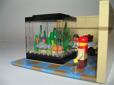 Lego Aquarium : a LEGO® creation by LegoRyu 1777 | Lego creations, Lego ...