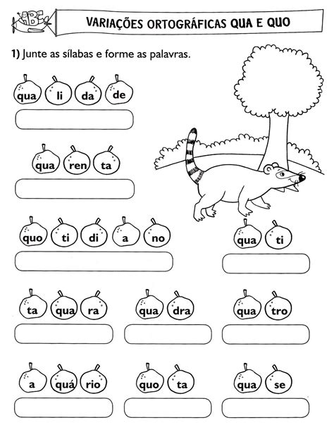 Atividades Qua Que Qui Quo - 9