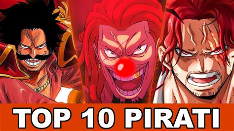 Top Pirati Pi Forti Della Storia Di One Piece Shanks Roger