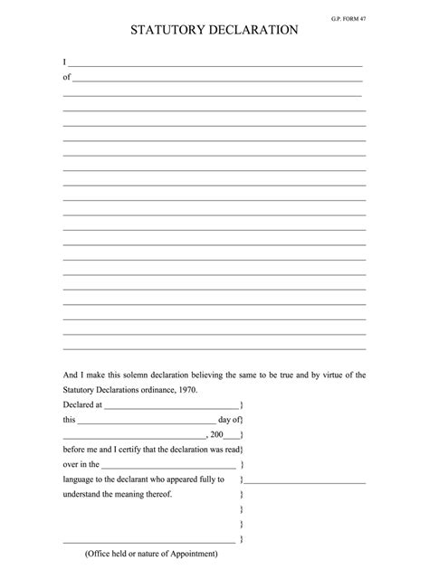 Statutory Declaration Form Fiji Fill Out And Sign Online Dochub