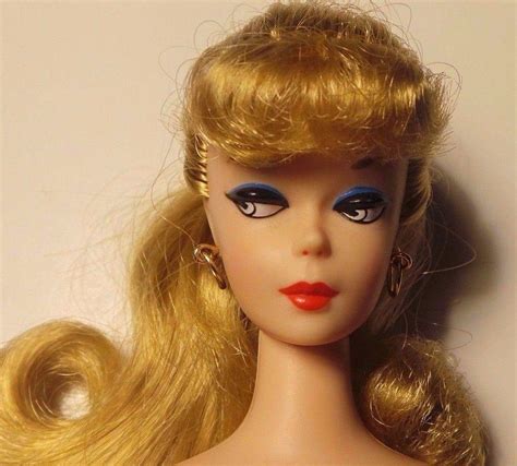 Vintage Ponytail Barbie Doll Repro Reproduction Original Blonde Ooak
