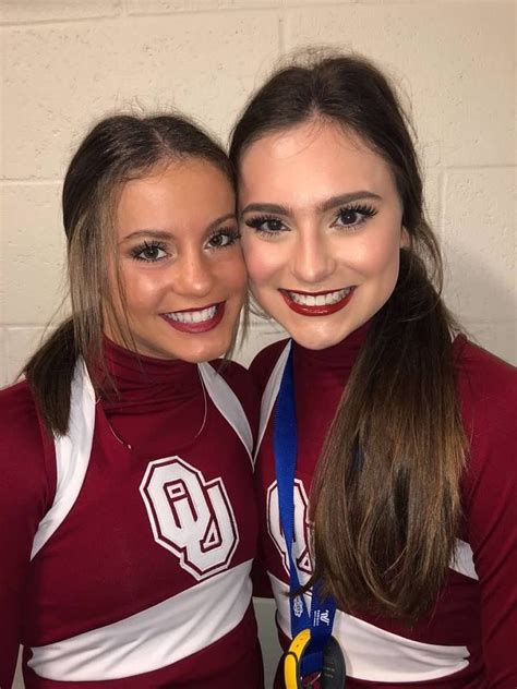 Pin By Elizabeth Dickson On Oklahoma Cheer Cheerleading Outfits Hot