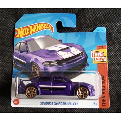 HOT WHEELS 風火輪 20 道奇充電器 HELLCAT 短卡 蝦皮購物