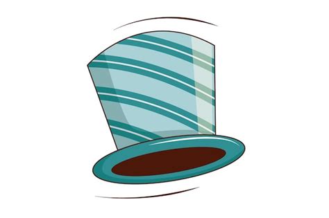 Premium Vector New Year Hat Sticker Design