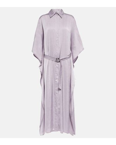 Purple Brunello Cucinelli Dresses For Women Lyst