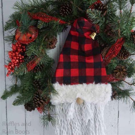 Make This Dollar Store Gnome Wreath In Minutes