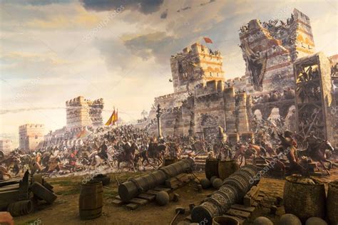 Fall Of Constantinople In 1453 Captured By Mehmet Panorama Museum