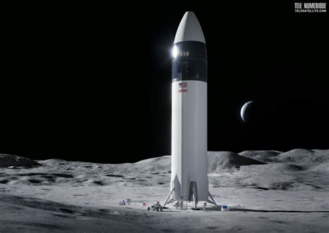 Artemis Moon Landing Deuxième Option De Contrat Pour Spacex