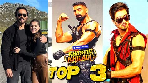 Khatron Ke Khiladi Season 12 2022 Top 3 Finalist Contestants Name