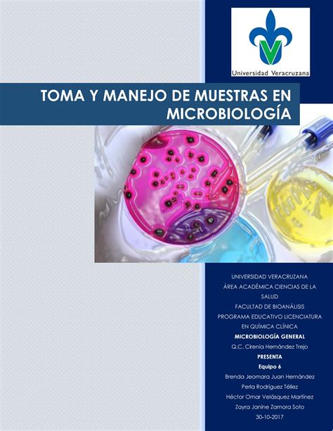 Toma Y Manejo De Muestras En Microbiología Equipo 6 By Perlartellez