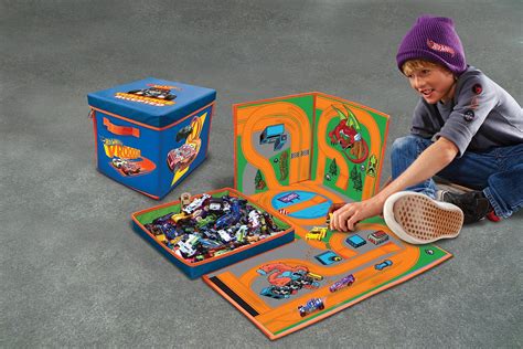 Snapklik Hot Wheels Tara Toy ZipBin Car Storage Cube Unzip