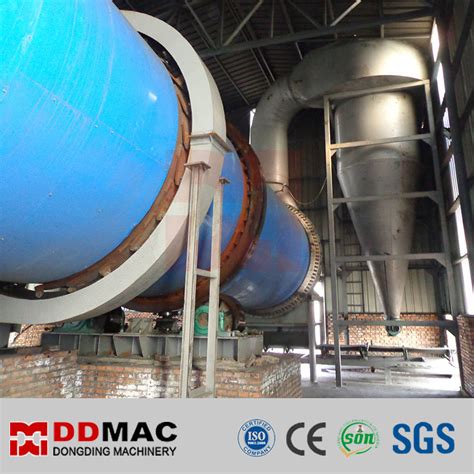 Industrial Mining Rotary Dryer For Limestone Clay Sand Water Slag