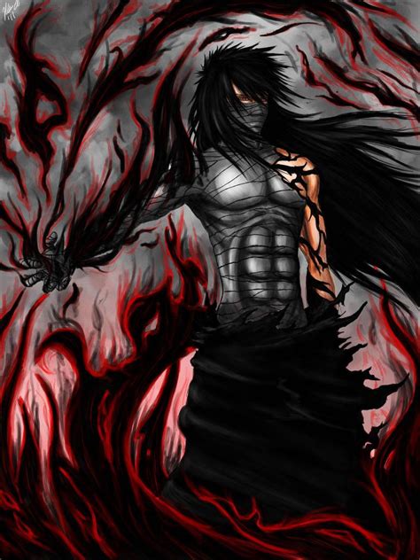 Ichigo Kurosaki Final Getsuga Tenshou Drawings