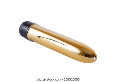 Golden Metal Vibrator Sex Toy Isolated Stock Photo Shutterstock