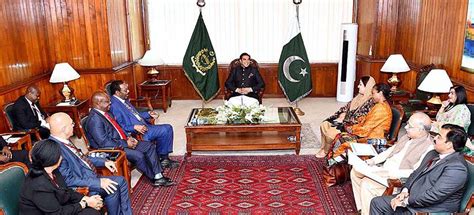 Speaker National Assembly Raja Pervez Ashraf In A Meeting With