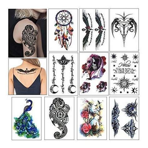 Tatuaje Temporale Grier Hojas De Tatuajes Temporales Gr Env O Gratis