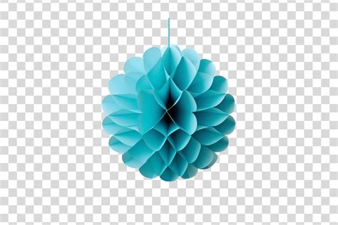 Blue Paper Decoration Isolated Graphic by Whimsy Girl · Creative Fabrica