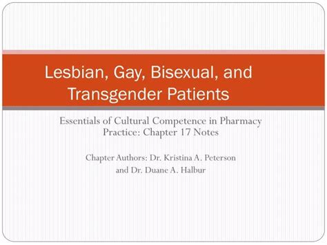PPT Lesbian Gay Bisexual And Transgender Patients PowerPoint Presentation ID 1816800