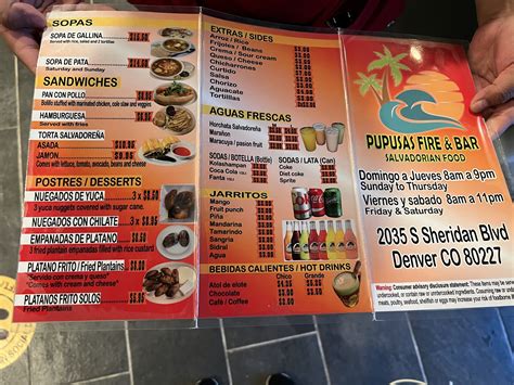 Pupusas fire Family restaurant, Denver - Menu, Reviews (89), Photos (29