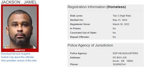 Delaware State Police S O A R Searching For Wanted Sex Offenders Delaware State Police