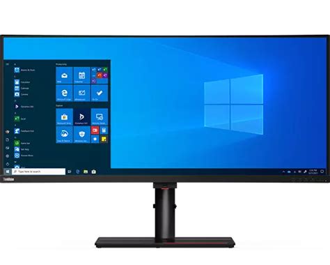 ThinkVision 38.7 inch Ultra-Wide Curved Monitor - P40w-20 | Lenovo US