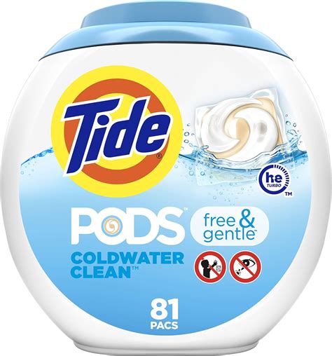 Amazon Tide Laundry Detergent Pods Free Gentle Count Pack