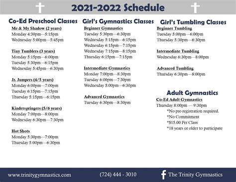 Trinity Gymnastics Home