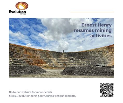 Evolution Mining on LinkedIn: #evolutionmining #ernesthenry #gold #evn #australia #production # ...