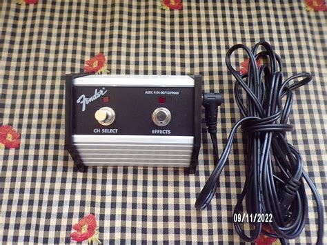 Fender 2 Button Footswitch From Fender Super Champ X2 Free Reverb