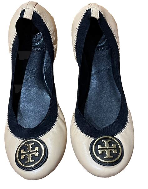 Tory Burch Caroline Nude Ballet Flats Gem