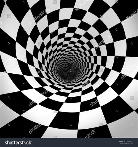 Black White Spiral 3d Stock Illustration 170234243 - Shutterstock