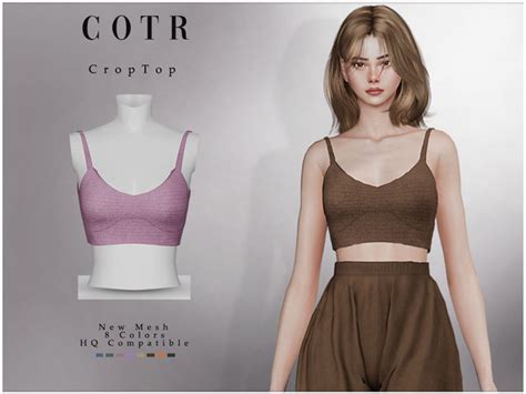 The Sims Resource Crop Top T 532