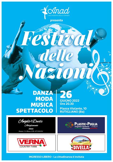 Rutigliano Domenica 26 Il Festival Delle Nazioni Italia Free Press