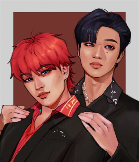 Pin By Song Jules On Ateez Art Fan Art Cartoon Styles Kpop Fanart