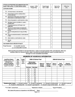 Fillable Online Fordham Special Circumstances Supplemental Form