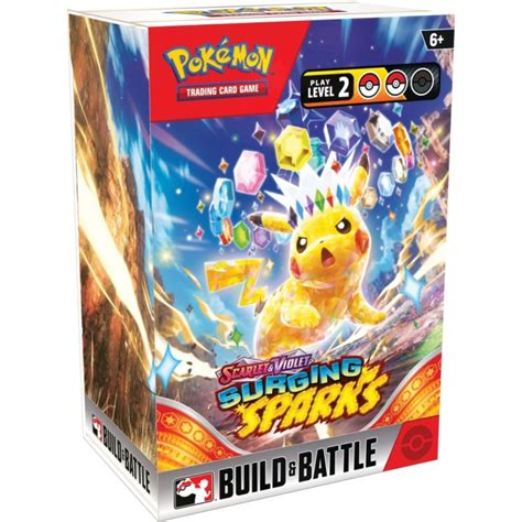 Pokemon Scarlet & Violet Surging Sparks Build & Battle Kit | Steel City ...