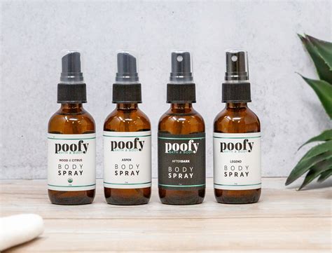 Checkout Organic Men's Body Spray Collection – Poofy Organics