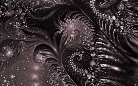 Black Fractal Wallpapers - Top Free Black Fractal Backgrounds ...